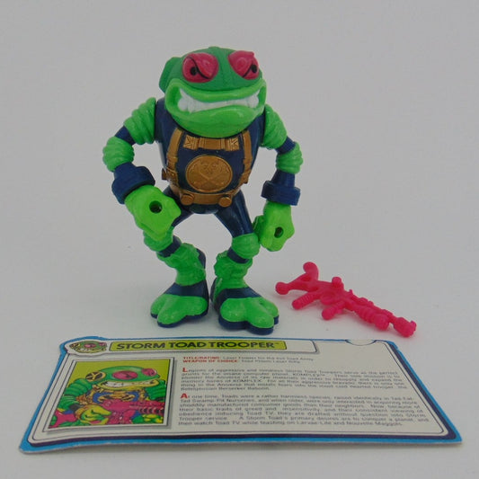 Storm Toad Trooper - Hasbro '90 (Complete w Card)