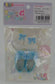 Kikipop! Blue and White Shoes and Socks KPT103-BLE