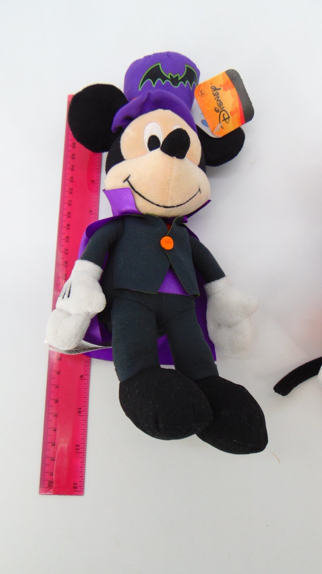 Mickey and Minnie Halloween Plush Dracula Disney