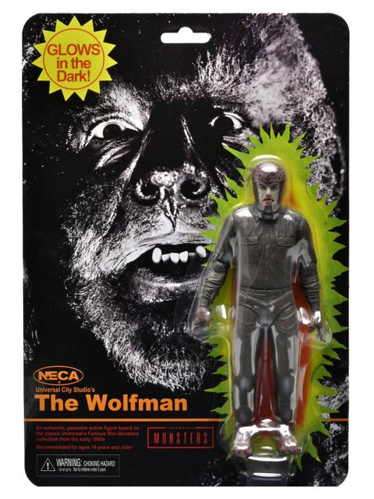 The Wolfman Universal Monsters Retro Glow-In-The-Dark