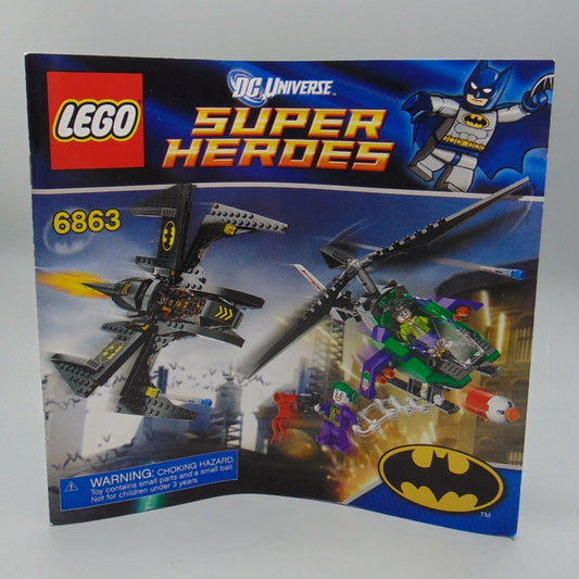 Battle Over Gotham LEGO Manual (6863)