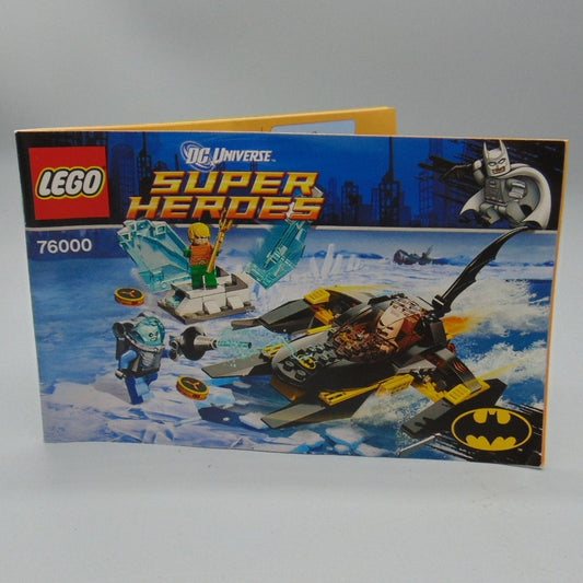 Batman vs Mr. Freeze LEGO Manual (76000)