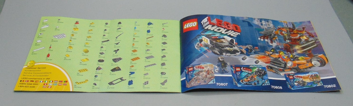 Penguin Face-Off LEGO Manual (76010)