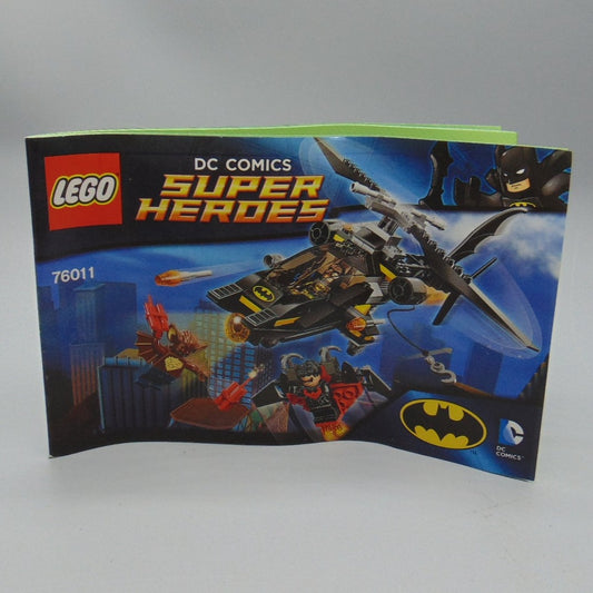 Man-Bat Attack LEGO Manual (76011)