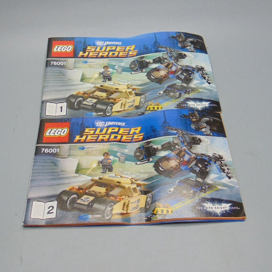 Tumbler Chase LEGO Manuals (76001)
