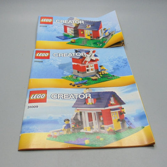 Small Cottage LEGO Creator Manuals (31009)
