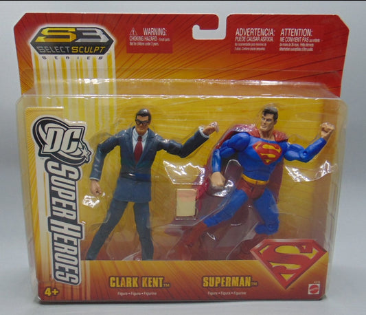 Clark Kent & Superman - DC Super Heroes Select Sculpt