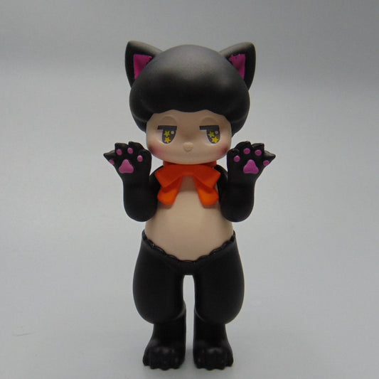 Black Kitty Cat (Purple) - Little Spooky But Mostly Cute
