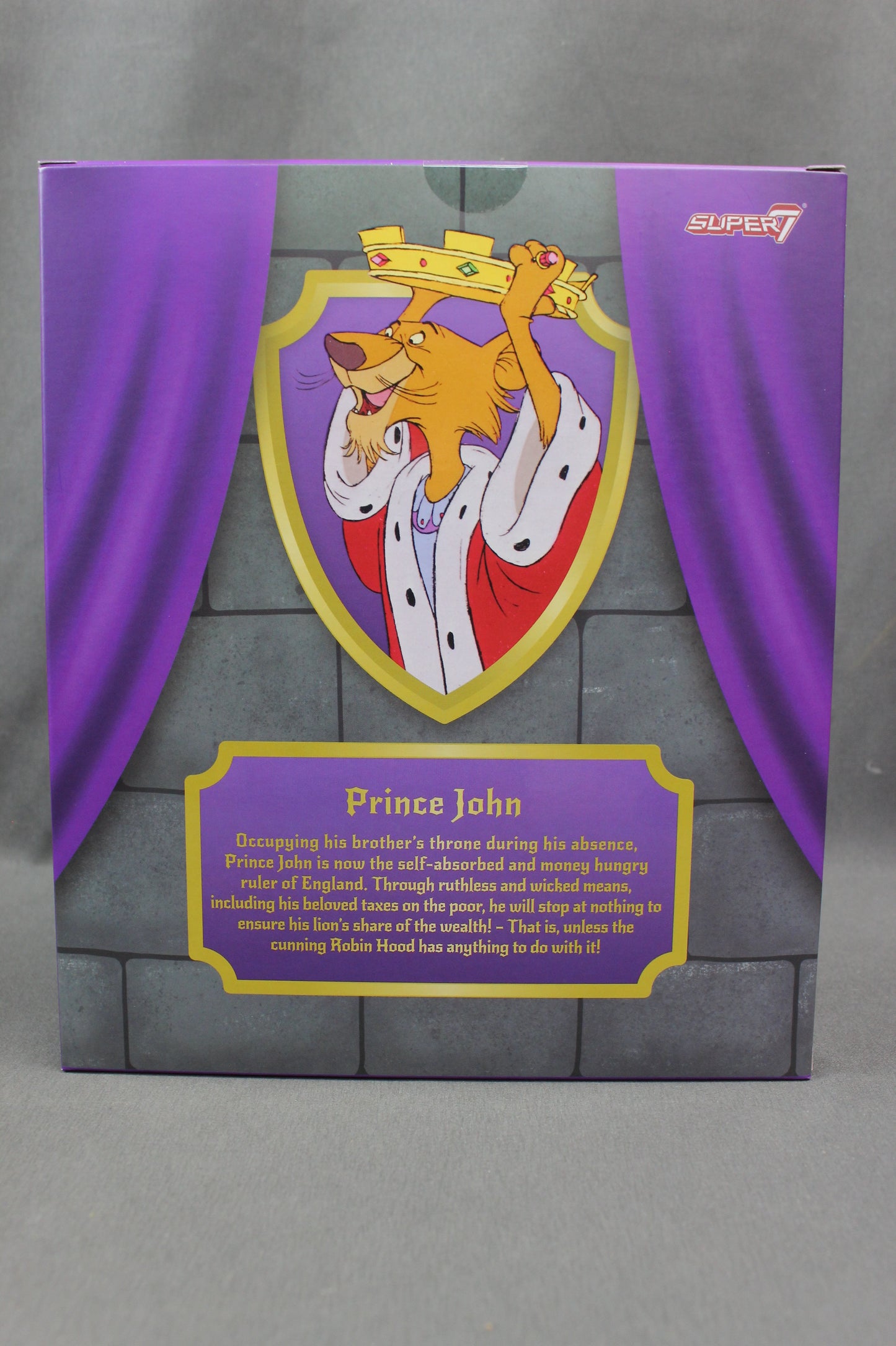 Prince John - Sealed Super7 Ultimate Robin Hood Figure