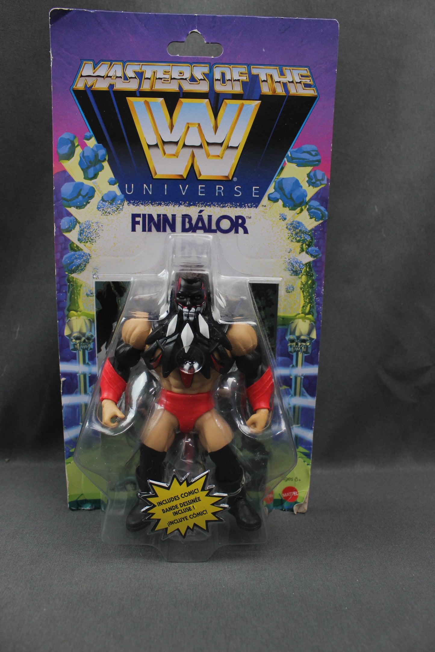 Finn Balor (Sealed) Card Damage MOTWWEU Mattel