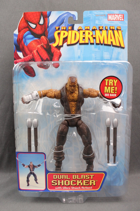 Shocker Dual Blast - Toy Biz The Amazing Spider-man (Vibro Shock)