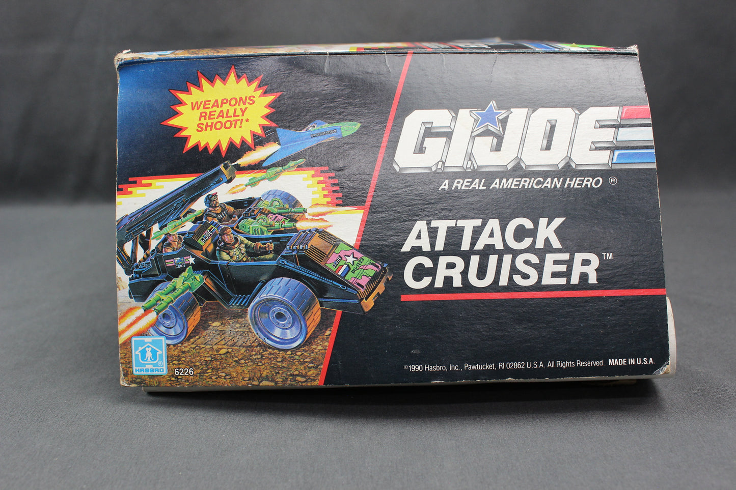 Attack Cruiser (Complete, No Blue Prints) G.I. Joe W/Box