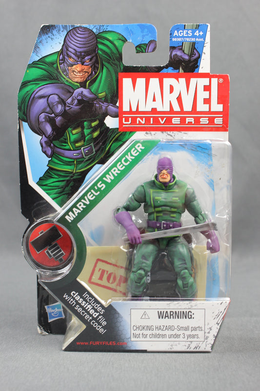 Marvel's Wrecker - Sealed Hasbro Marvel Universe 3 3/4"